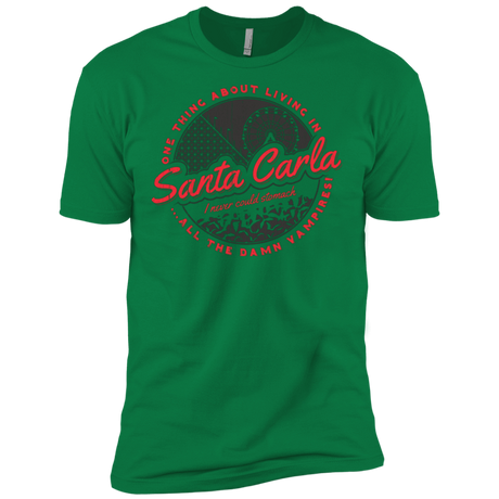 T-Shirts Kelly Green / X-Small Living in Santa Carla Men's Premium T-Shirt