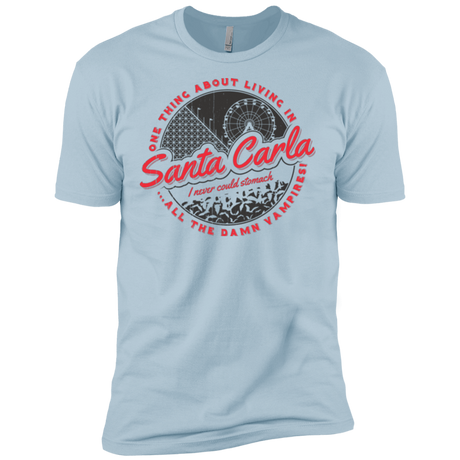 T-Shirts Light Blue / X-Small Living in Santa Carla Men's Premium T-Shirt