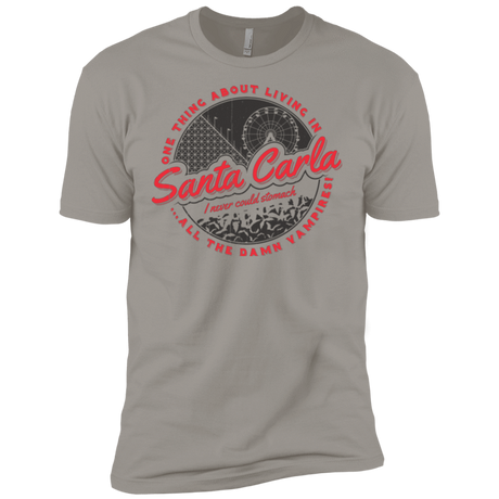 T-Shirts Light Grey / X-Small Living in Santa Carla Men's Premium T-Shirt