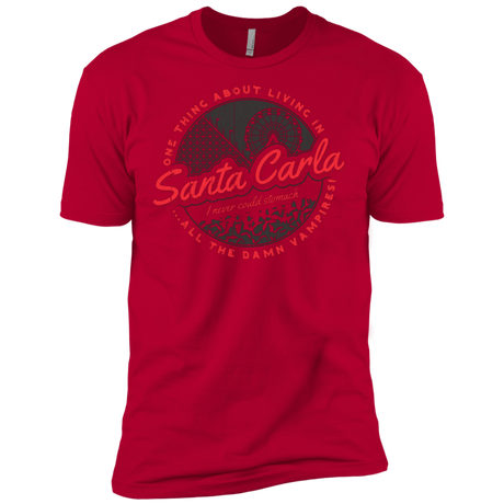 T-Shirts Red / X-Small Living in Santa Carla Men's Premium T-Shirt