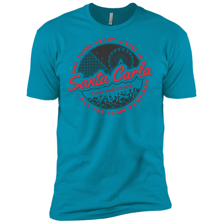 T-Shirts Turquoise / X-Small Living in Santa Carla Men's Premium T-Shirt