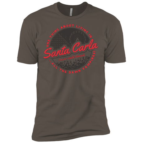 T-Shirts Warm Grey / X-Small Living in Santa Carla Men's Premium T-Shirt