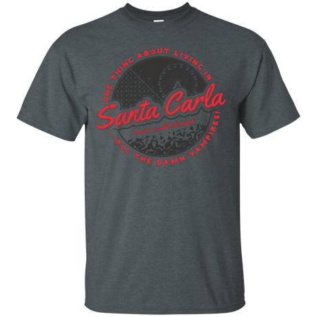 T-Shirts Dark Heather / Small Living in Santa Carla T-Shirt