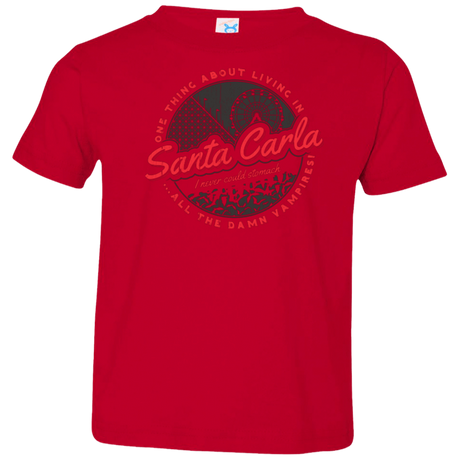 T-Shirts Red / 2T Living in Santa Carla Toddler Premium T-Shirt