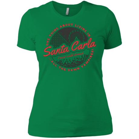 T-Shirts Kelly Green / X-Small Living in Santa Carla Women's Premium T-Shirt