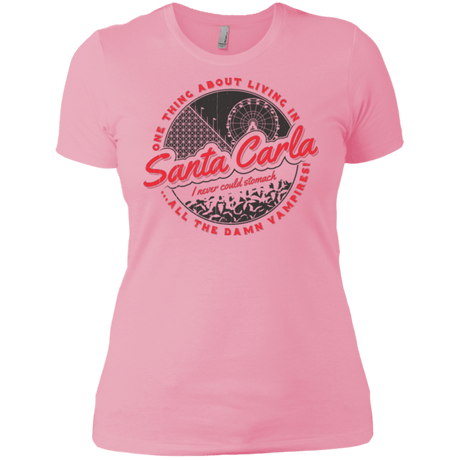 T-Shirts Light Pink / X-Small Living in Santa Carla Women's Premium T-Shirt