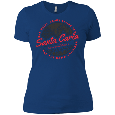 T-Shirts Royal / X-Small Living in Santa Carla Women's Premium T-Shirt