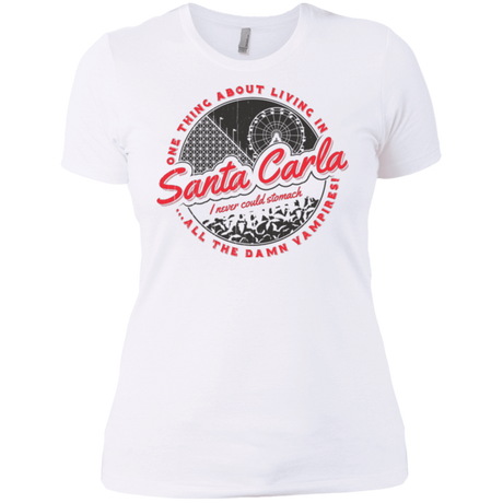 T-Shirts White / X-Small Living in Santa Carla Women's Premium T-Shirt