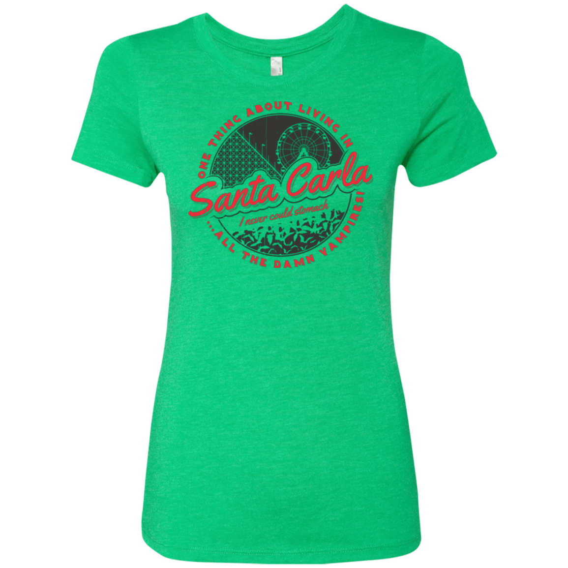 T-Shirts Envy / Small Living in Santa Carla Women's Triblend T-Shirt