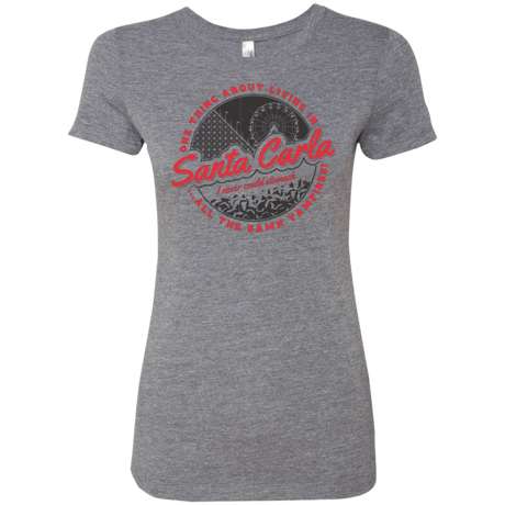 T-Shirts Premium Heather / Small Living in Santa Carla Women's Triblend T-Shirt