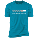 T-Shirts Turquoise / YXS Loading Awesomeness Boys Premium T-Shirt