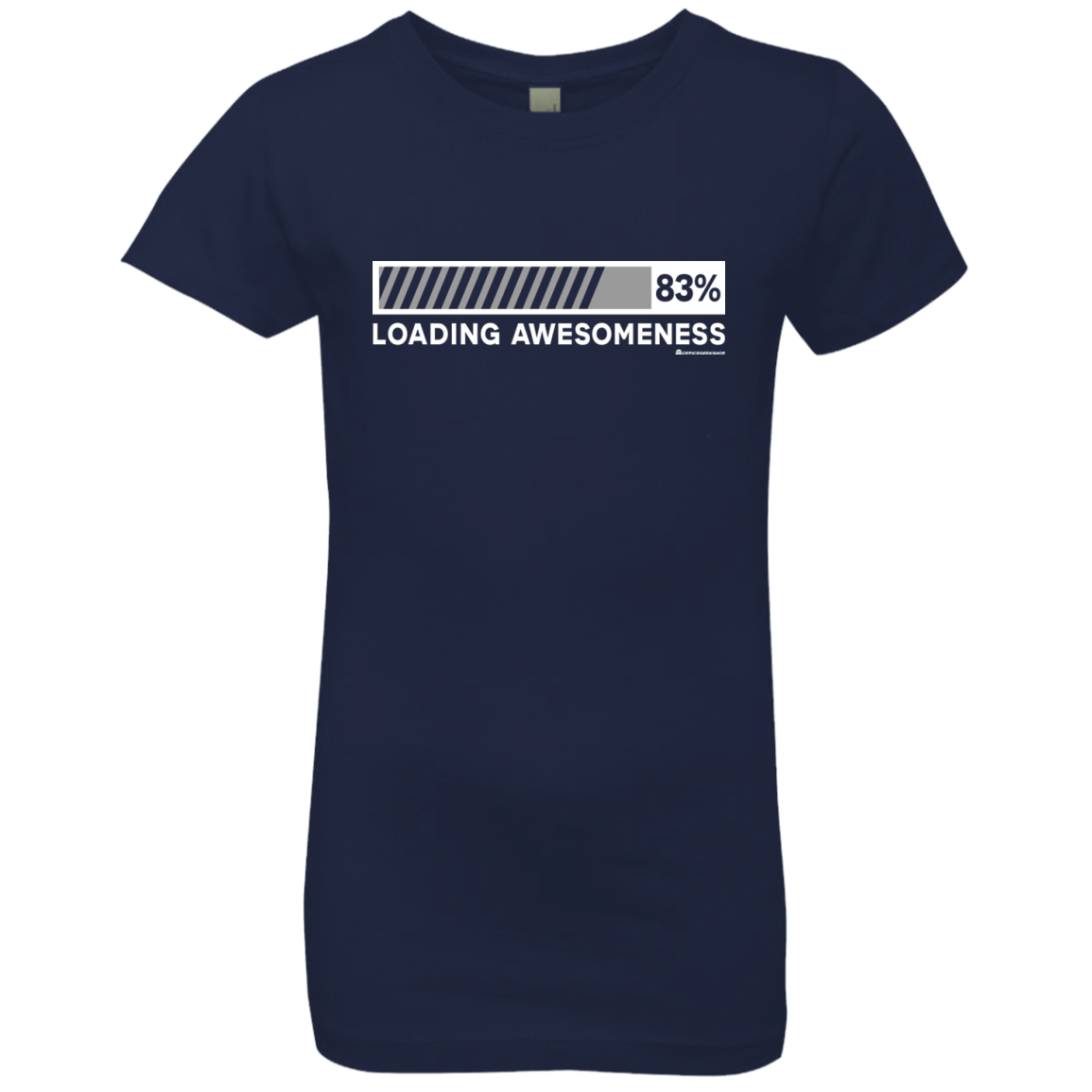 T-Shirts Midnight Navy / YXS Loading Awesomeness Girls Premium T-Shirt