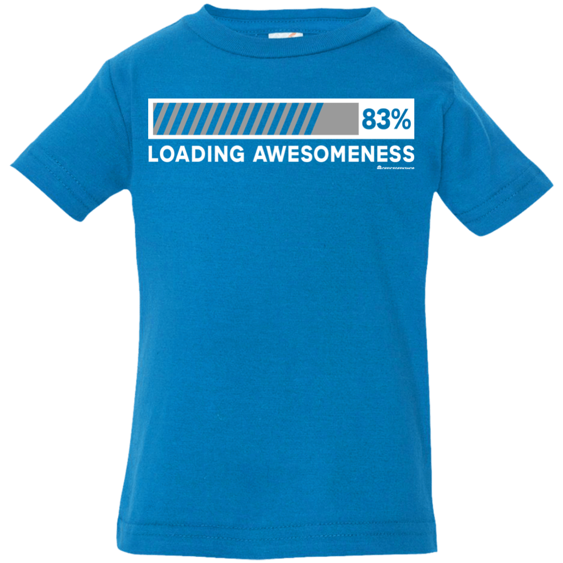 T-Shirts Cobalt / 6 Months Loading Awesomeness Infant Premium T-Shirt