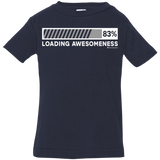 T-Shirts Navy / 6 Months Loading Awesomeness Infant Premium T-Shirt