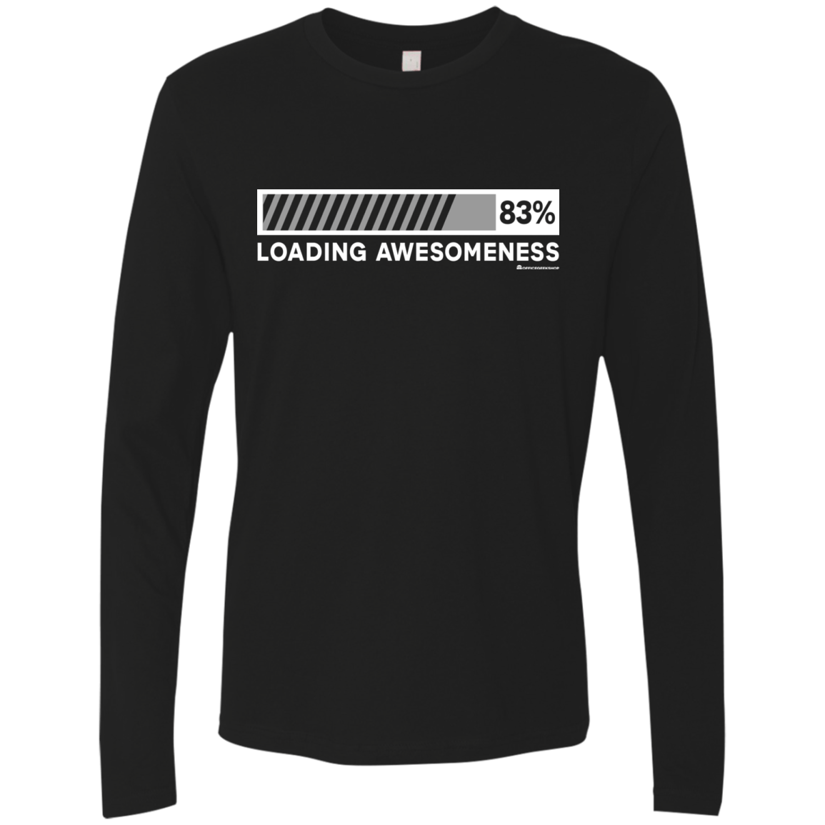 T-Shirts Black / Small Loading Awesomeness Men's Premium Long Sleeve