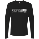 T-Shirts Black / Small Loading Awesomeness Men's Premium Long Sleeve