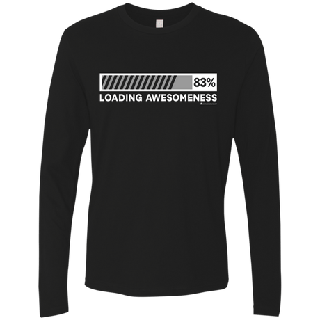 T-Shirts Black / Small Loading Awesomeness Men's Premium Long Sleeve