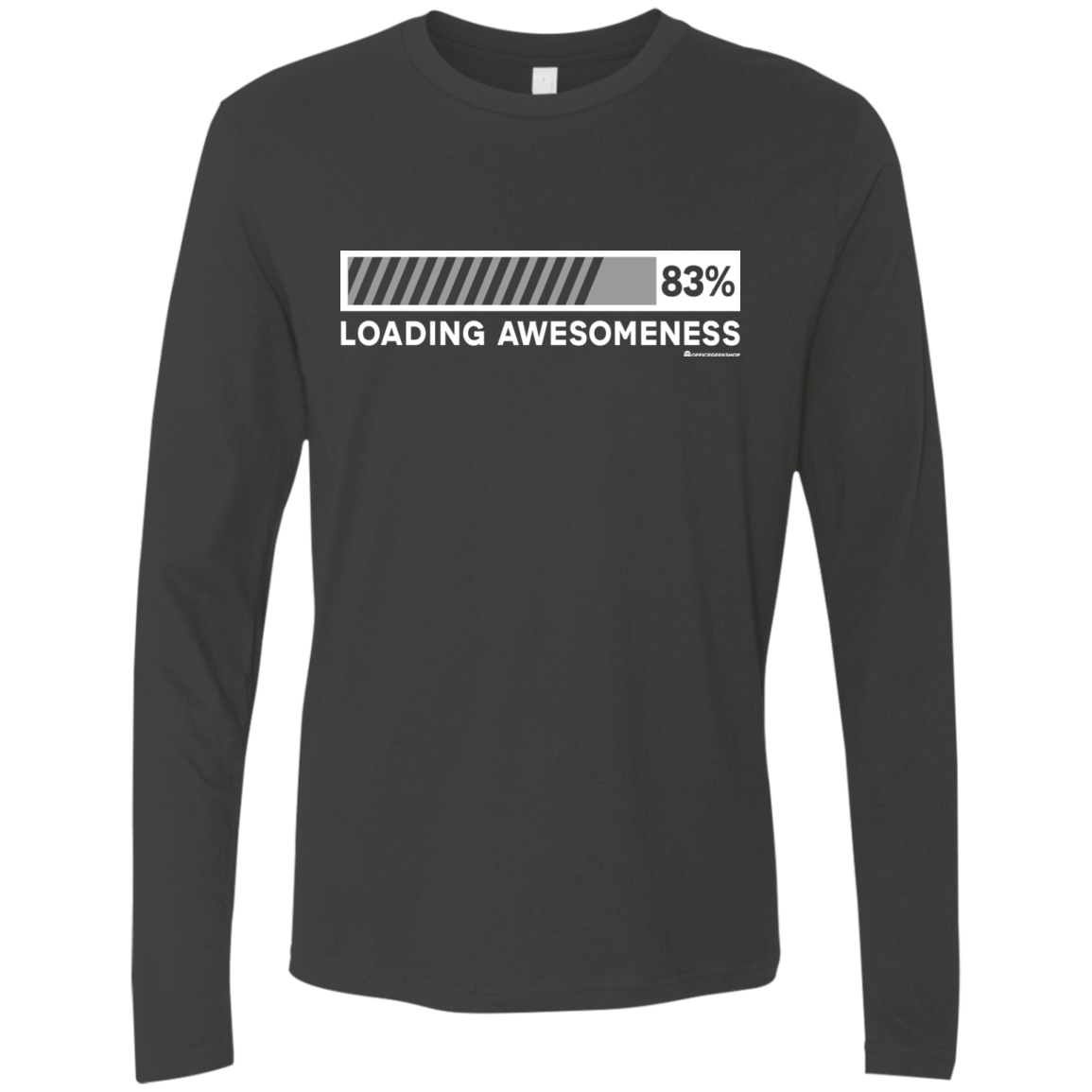 T-Shirts Heavy Metal / Small Loading Awesomeness Men's Premium Long Sleeve