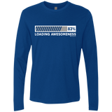 T-Shirts Royal / Small Loading Awesomeness Men's Premium Long Sleeve