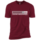 T-Shirts Cardinal / X-Small Loading Awesomeness Men's Premium T-Shirt