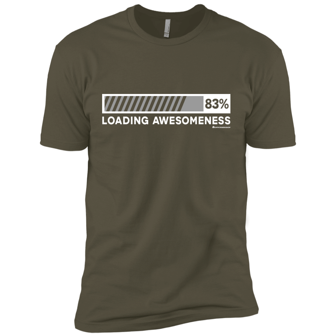 T-Shirts Military Green / X-Small Loading Awesomeness Men's Premium T-Shirt