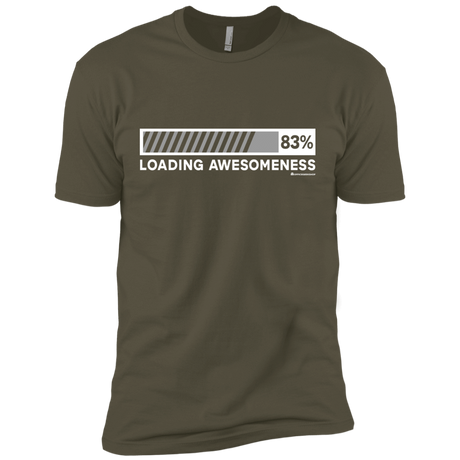 T-Shirts Military Green / X-Small Loading Awesomeness Men's Premium T-Shirt