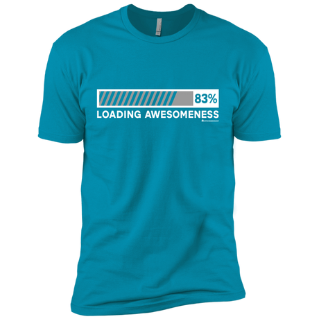 T-Shirts Turquoise / X-Small Loading Awesomeness Men's Premium T-Shirt