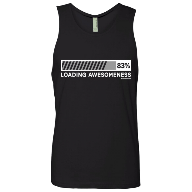 T-Shirts Black / Small Loading Awesomeness Men's Premium Tank Top