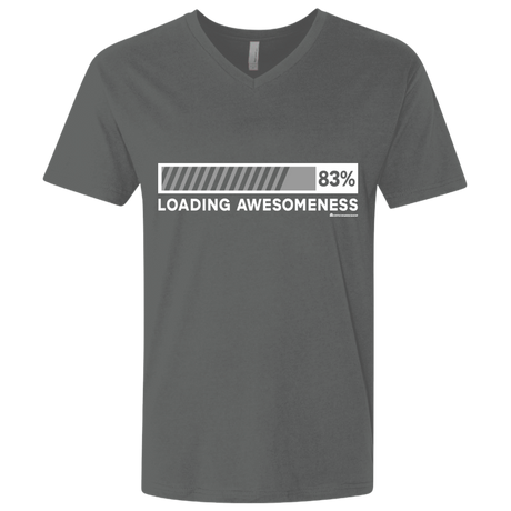 T-Shirts Heavy Metal / X-Small Loading Awesomeness Men's Premium V-Neck