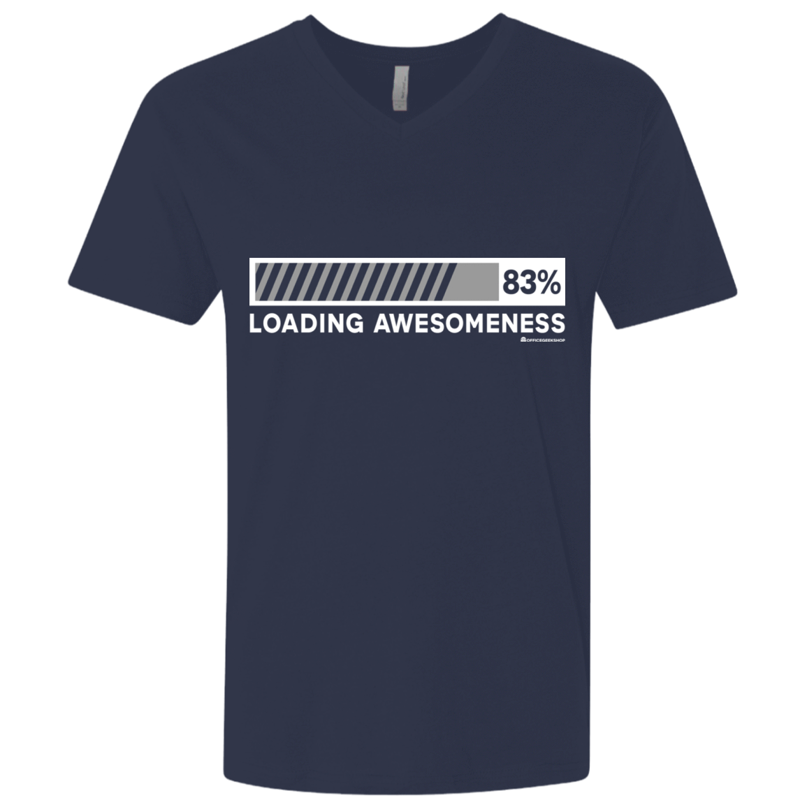 T-Shirts Midnight Navy / X-Small Loading Awesomeness Men's Premium V-Neck