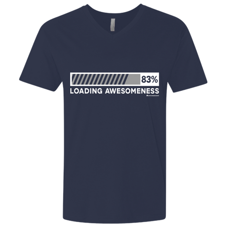 T-Shirts Midnight Navy / X-Small Loading Awesomeness Men's Premium V-Neck