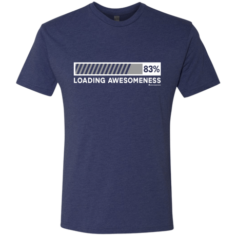 T-Shirts Vintage Navy / Small Loading Awesomeness Men's Triblend T-Shirt