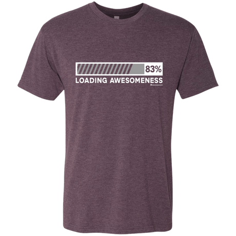 T-Shirts Vintage Purple / Small Loading Awesomeness Men's Triblend T-Shirt