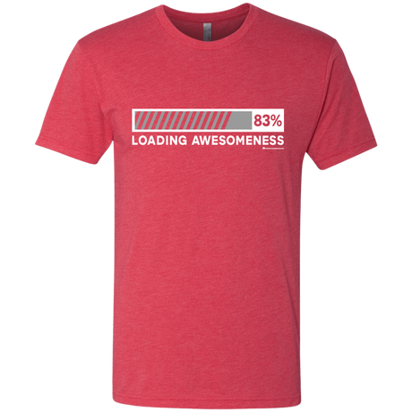 T-Shirts Vintage Red / Small Loading Awesomeness Men's Triblend T-Shirt