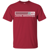 T-Shirts Cardinal / Small Loading Awesomeness T-Shirt