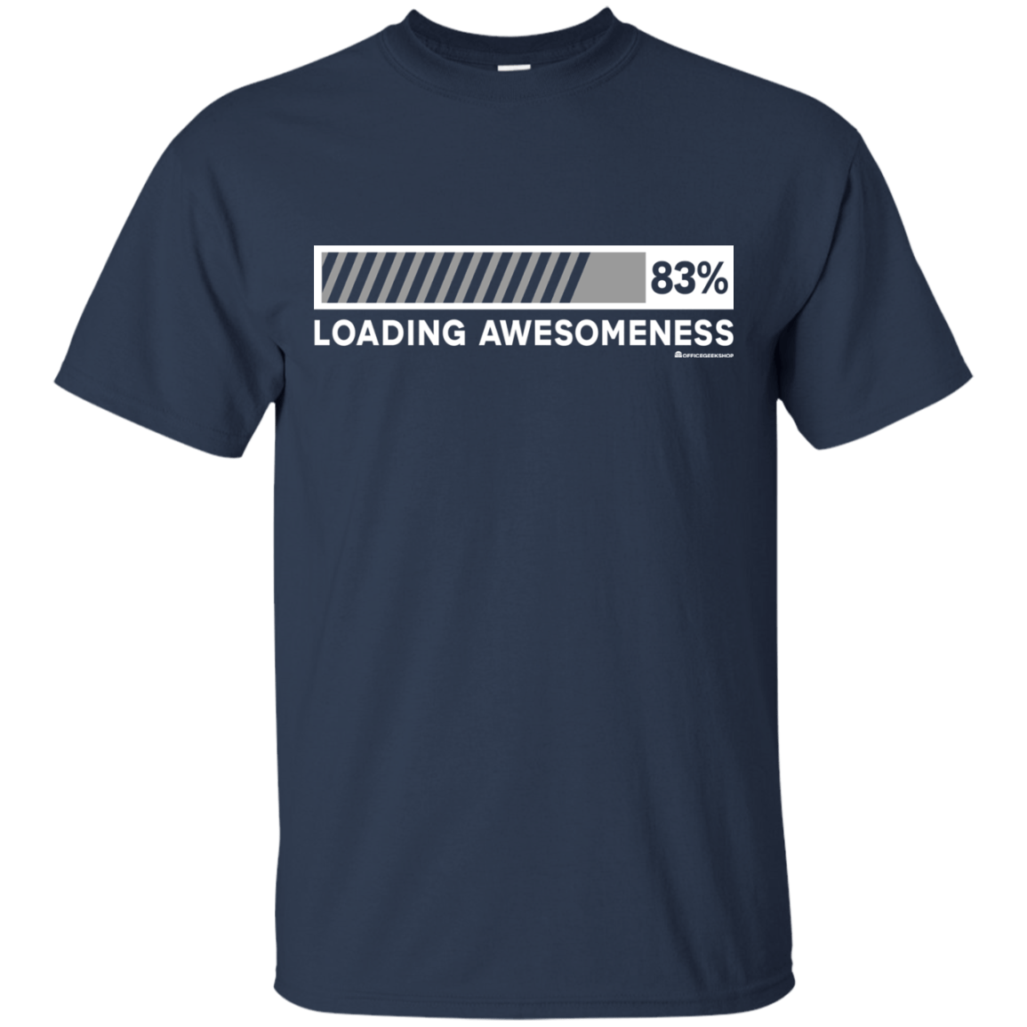 T-Shirts Navy / Small Loading Awesomeness T-Shirt