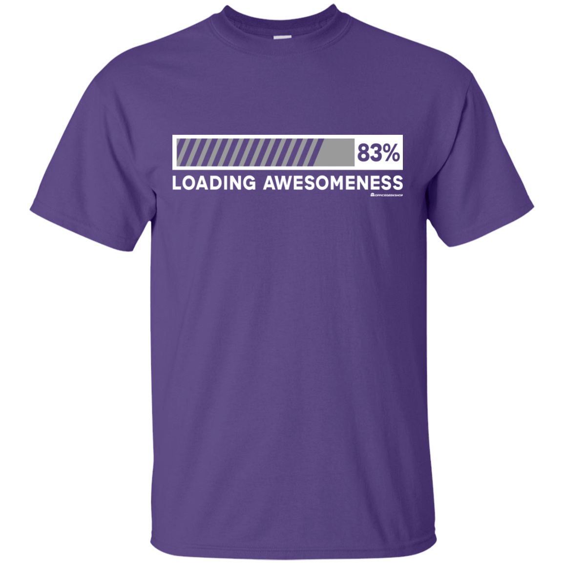 T-Shirts Purple / Small Loading Awesomeness T-Shirt