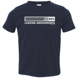 T-Shirts Navy / 2T Loading Awesomeness Toddler Premium T-Shirt