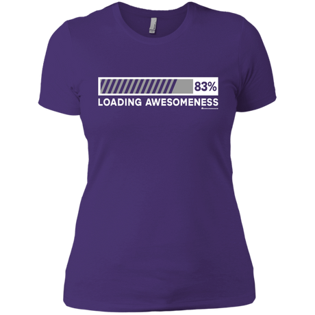 T-Shirts Purple Rush/ / X-Small Loading Awesomeness Women's Premium T-Shirt