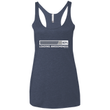 T-Shirts Vintage Navy / X-Small Loading Awesomeness Women's Triblend Racerback Tank