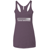 T-Shirts Vintage Purple / X-Small Loading Awesomeness Women's Triblend Racerback Tank