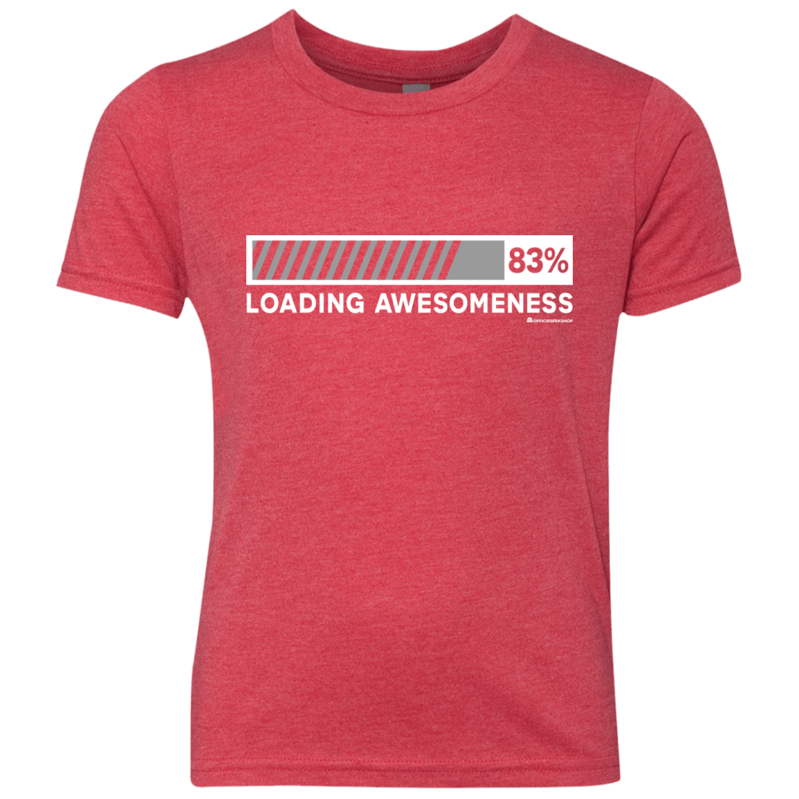 T-Shirts Vintage Red / YXS Loading Awesomeness Youth Triblend T-Shirt