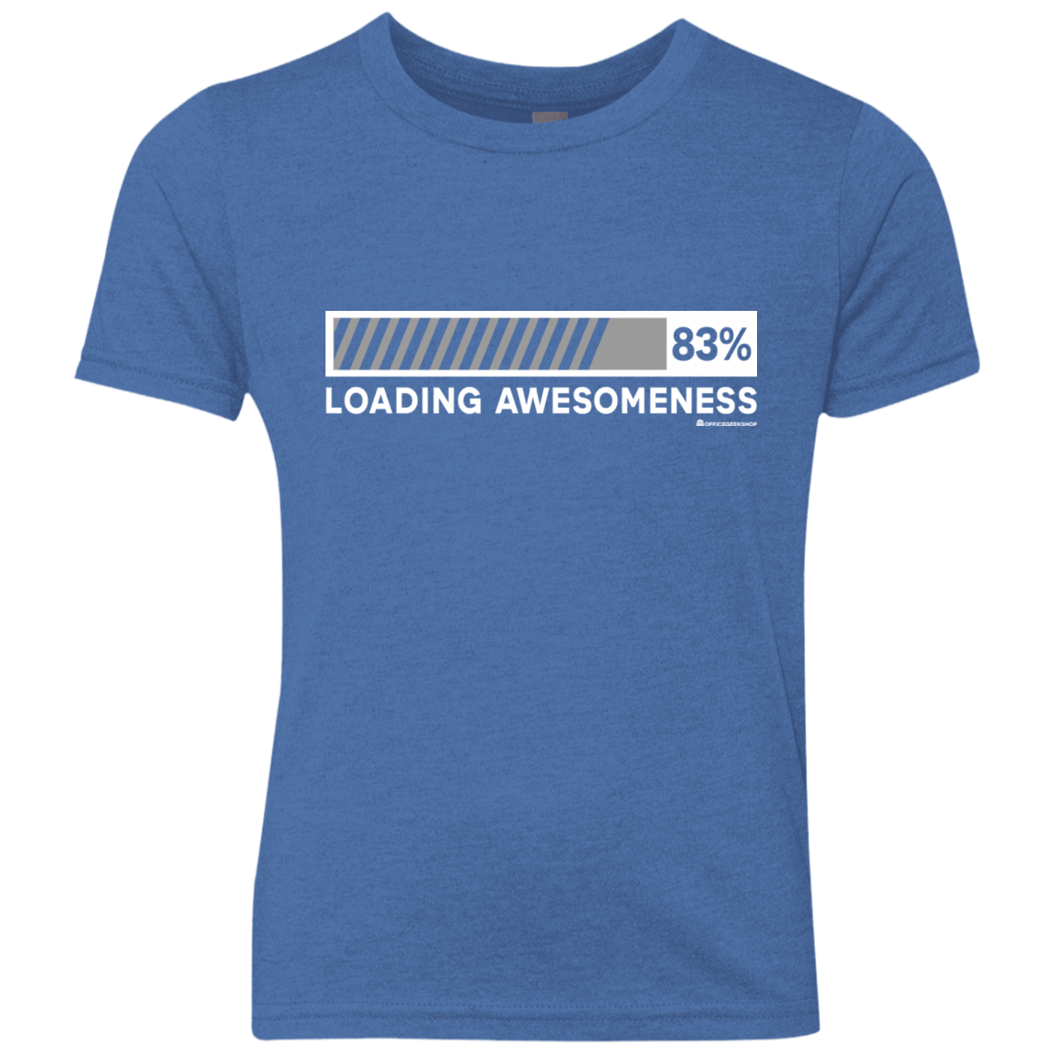 T-Shirts Vintage Royal / YXS Loading Awesomeness Youth Triblend T-Shirt