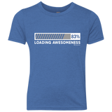 T-Shirts Vintage Royal / YXS Loading Awesomeness Youth Triblend T-Shirt
