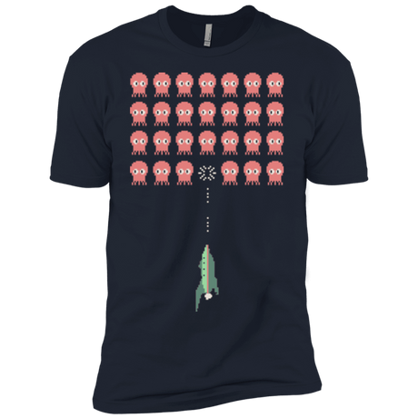 T-Shirts Midnight Navy / YXS Lobster invaders Boys Premium T-Shirt