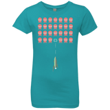 T-Shirts Tahiti Blue / YXS Lobster invaders Girls Premium T-Shirt