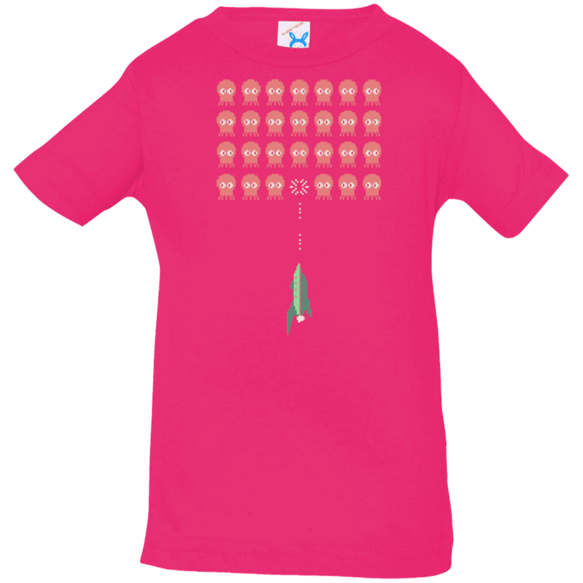 T-Shirts Hot Pink / 6 Months Lobster invaders Infant Premium T-Shirt