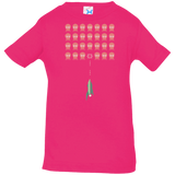 T-Shirts Hot Pink / 6 Months Lobster invaders Infant Premium T-Shirt