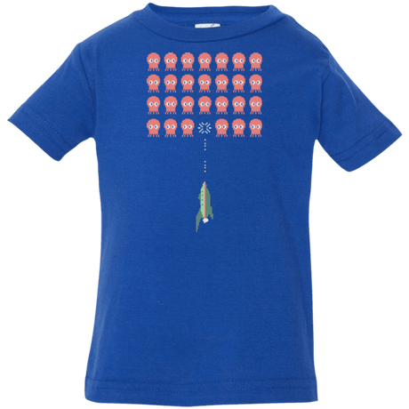 T-Shirts Royal / 6 Months Lobster invaders Infant Premium T-Shirt