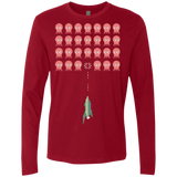 T-Shirts Cardinal / Small Lobster invaders Men's Premium Long Sleeve